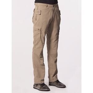 Clothing Arts Cubed Pick-Pocket Proof Adventure Travel Pants Men’s 38x32 Beige